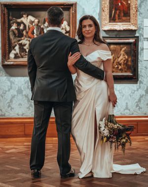 Julia & Conrad museum wedding