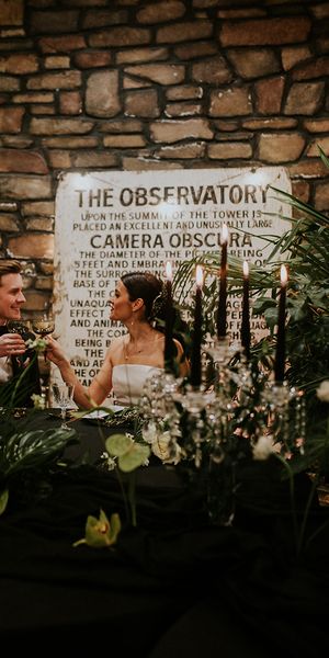 A Leopard Luxe Editorial Wedding Shoot At Clifton Observatory