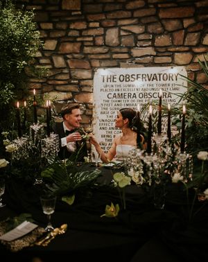 A Leopard Luxe Editorial Wedding Shoot At Clifton Observatory