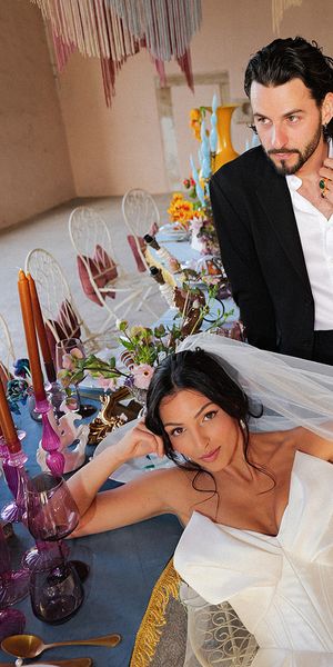 Eclectic Nuptials: Maximalist Editorial Shoot in a Private Istrian Village