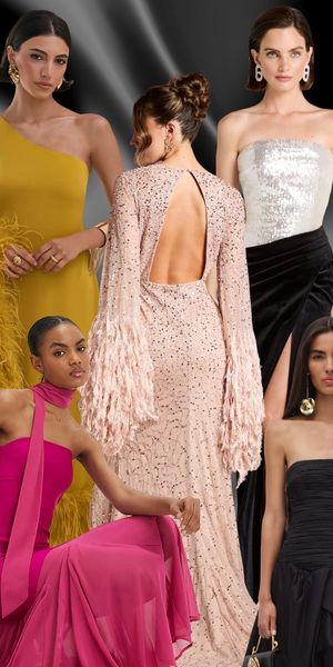 Edit of the best black tie wedding guest dresses by Rock My Wedding
