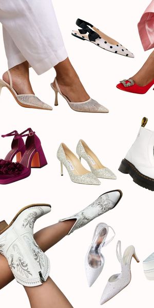 Edit of the best alternative wedding shoes from Rock My Wedding, including flats, boots, trainers and more