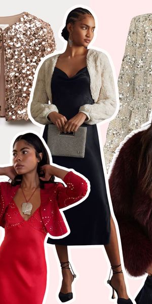 Edit of the best wedding guest jackets and cover-ups by Rock My Wedding, including ASOS, M&S, Anthropologie & more