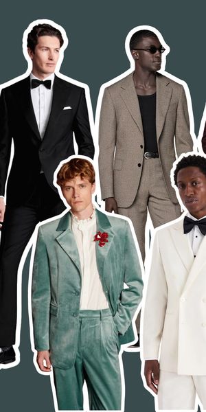 Edit of the best winter wedding suits for men by Rock My Wedding, from Suitsupply, Moss, Charles Tyrwhitt and more
