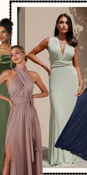 Round-up of the best multiway and convertible bridesmaid dresses to shop on the high street