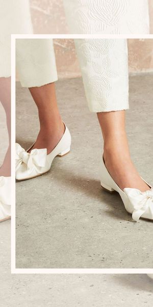 The best flat wedding shoes for brides to shop in 2025, from Emmy London, Jimmy Choo, Mango and more.