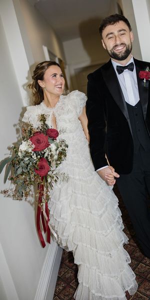 Evening timeless, and natural portrait of Bride and Groom