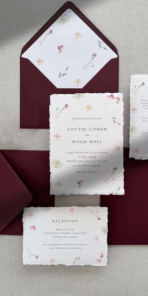 Wildflower Stationery Suite