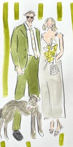 Portrait created by myself at a wedding 