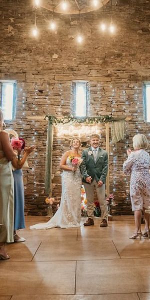 Wedding Ceremony in the barn 