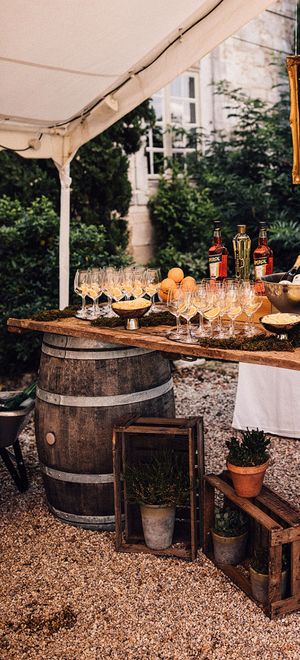 Aperol Spritz bar wedding bar design ideas for outdoor celebrations