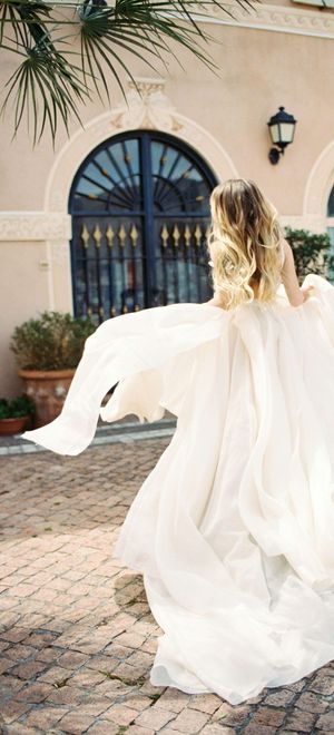 Bride With Long Hair - Wedding Hair Extensions