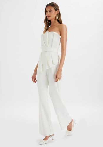 Bridal jumpsuit alternative wedding dress idea from Lavish Alice 