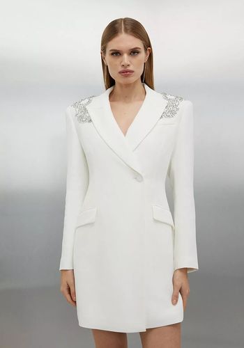 KARENMILLEN Petite Embellished Open Back Cady Mini Blazer Dress.jpg