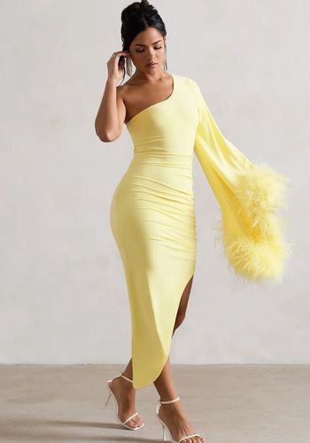 clubl-july-lemon-asymmetric-cape-sleeve-midi-dress-with-feathers.jpg