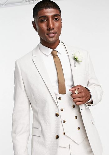 White groom suit from ASOS