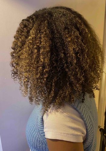 Rock My Wedding hair review of Vatika Curls afro curly hair products 