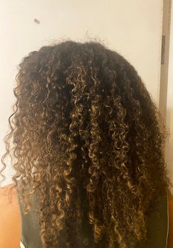 Rock My Wedding hair review of Mielle afro curly hair products 