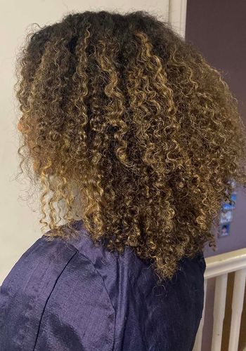 Rock My Wedding hair review of As I Am afro curly hair products 