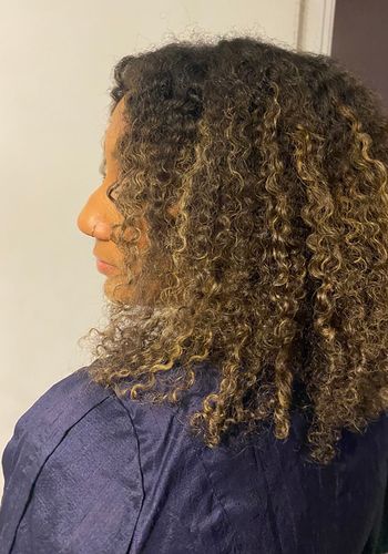 Rock My Wedding hair review of As I Am afro curly hair products 