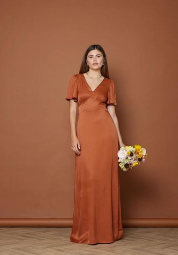 maidstomeasure-cleo-satin-dress-burnt-orange