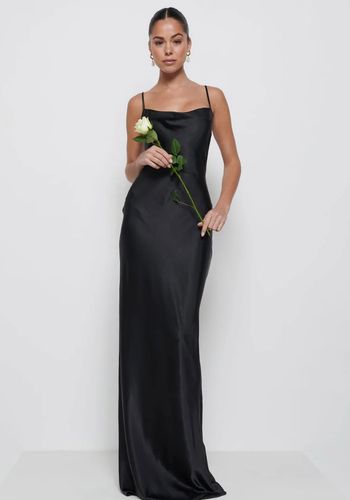 Black Bridesmaid Dresses Inspiration