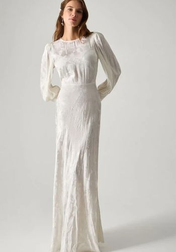 navy blue dress for baby girl Bridal Gown Capes & Bridal Coats main image 1