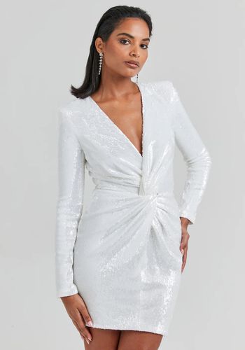 Nadine Merabi Jodie White Dress