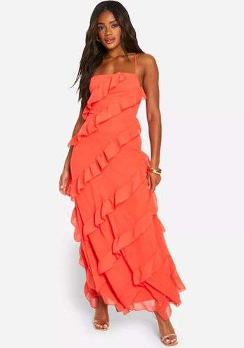 boohoo-chiffon-ruffle-strappy-back-maxi-dress