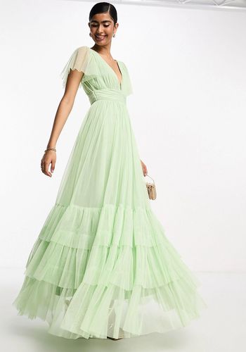 asos-lace-beads-bridesmaid-madison-v-neck-tulle-maxi-dress-in-sage