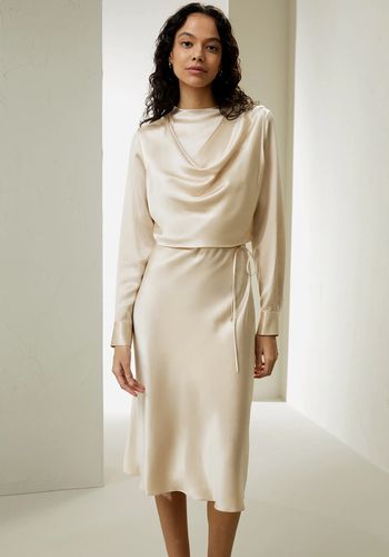 lilysilk-mock-neck-silk-midi-dress