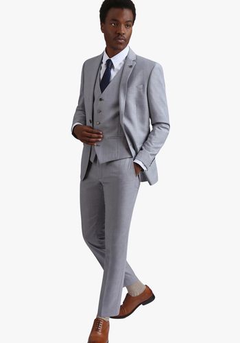 wool blend grey suit for best man from Ted Baker