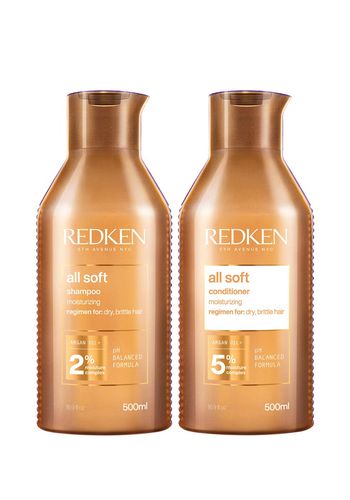 Redken All Soft Shampoo and Conditioner