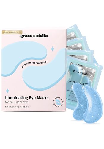 grace & stella Illuminating Blue Eye Masks