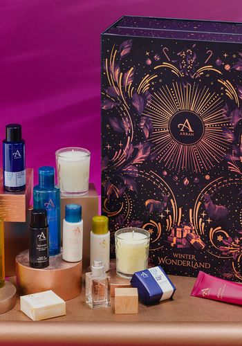 ARRAN Sense of Scotland beauty, perfume and fragrance advent calendar products