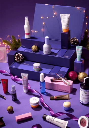 boots beauty advent calendar product selection, featuring Fenty, NARS, Drunk Elephant and more