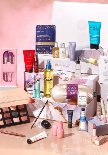 glossybox beauty advent calendar products