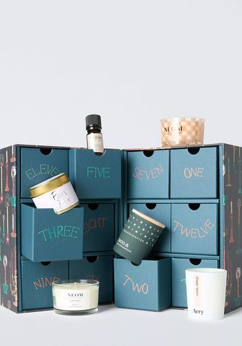 inside the john lewis scented candle advent calendar 