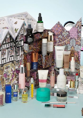 liberty beauty advent calendar 2024, featuring 28 products