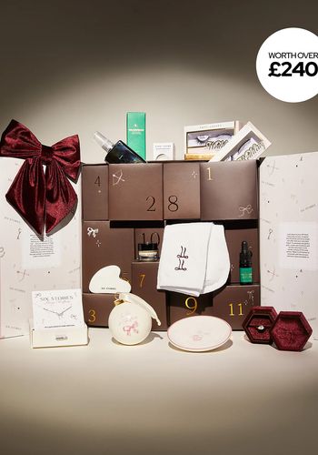 six stories advent calendar 2024, including jewellery, accessories and beauty items