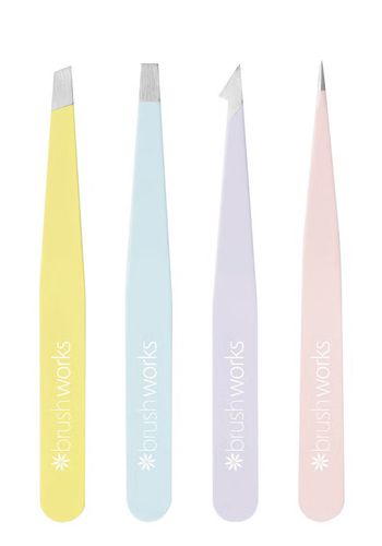 brushworks HD Combination Tweezer Set