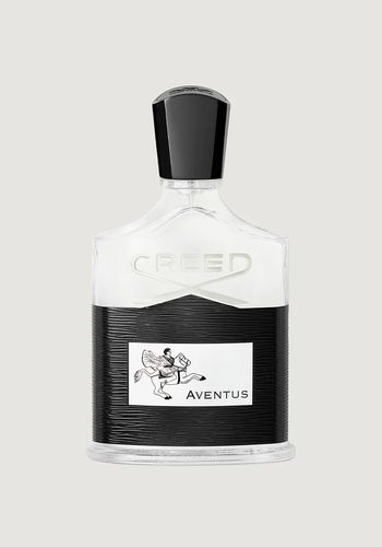 best selling engravable aventus fragrance for men from creed with notes of dry woods, fresh, citrus, and fruity.