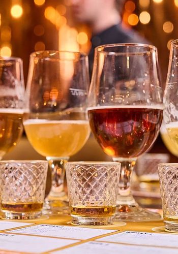 whisky and beer wine tasting as different christmas gift idea for him