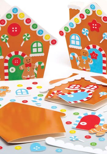 crafty gingerbread house card making kits