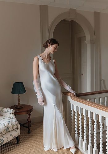 28 Best Satin Wedding Dresses for Sleek & Modern Brides
