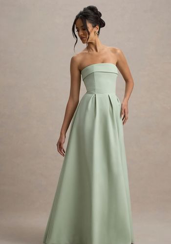 pistachio green dress wedding guest Cloud Nine Dress main image 0