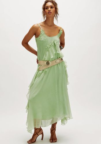 Pistachio Green Wedding Guest Dresses | Colour Trend 2025