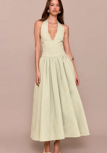 what colour goes with pistachio green dress Pastel Pistachio Green Anarkali Set with Woven Dupatta – AMRUT