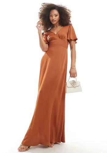 maids-to-measure-flutter-sleeve-maxi-dress-autumn-bridesmaid-dress