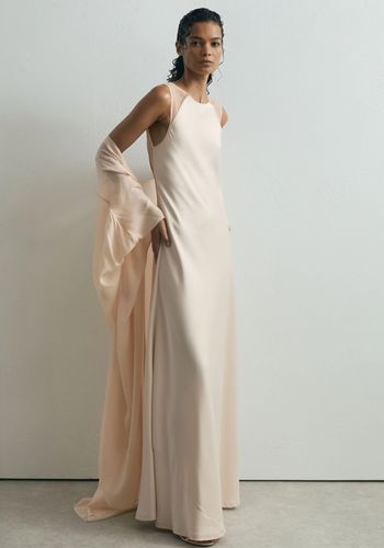 high street evening dresses uk Alex Evenings 8166704 Pleated Long Formal Evening Dress – The Dress Outlet